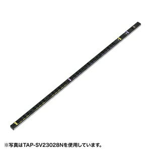 サンワサプライ [TAP-SV2308N] 19インチサーバーラック用コンセント 200V(30A)3P・8個口