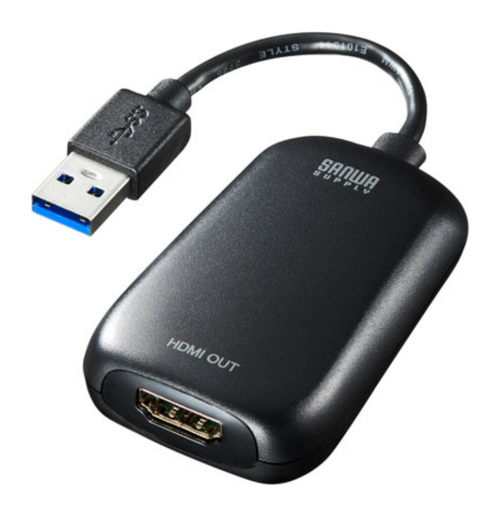 ����掠�ץ饤 [USB-CVU3HD1N] USB3.2-HDMI�ǥ����ץ쥤�����ץ�(1080P�б�)