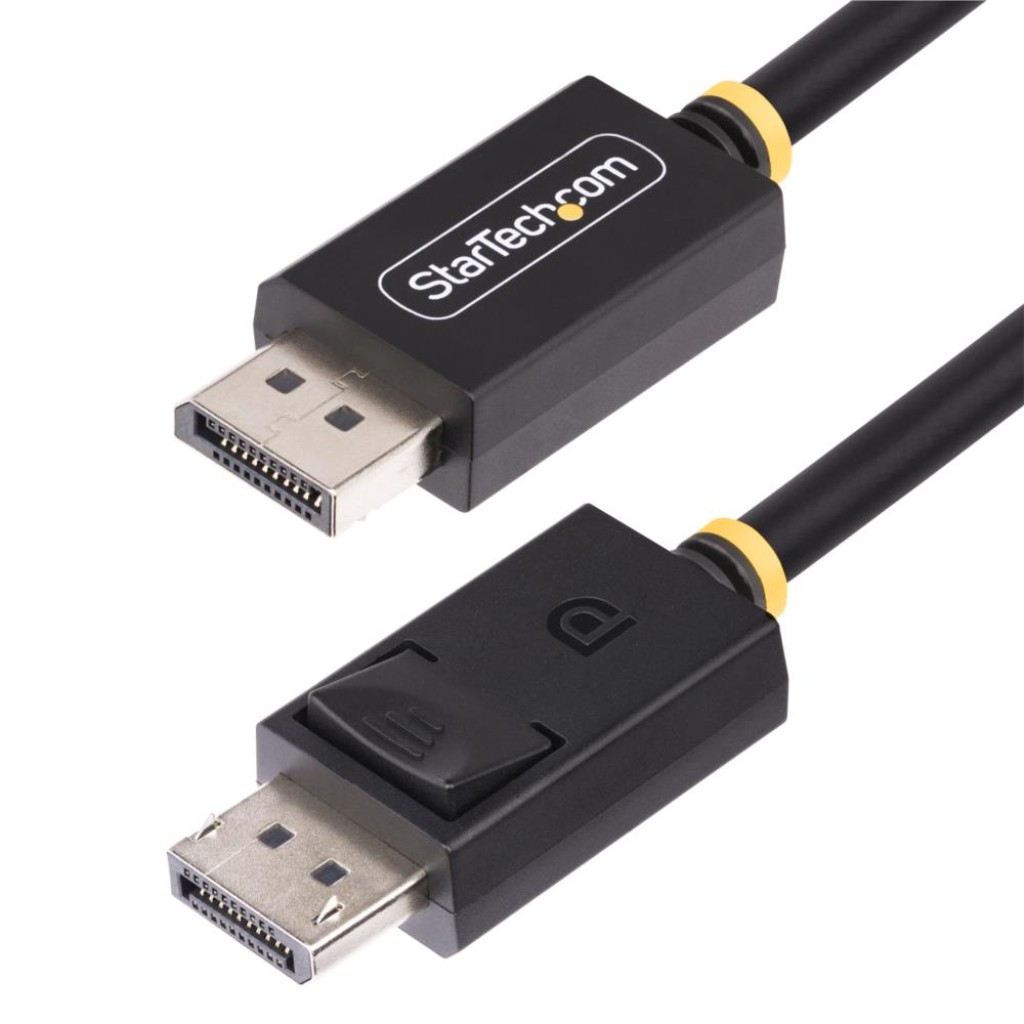乐天商城 - StarTech.co.. [DP21-3F-DP80-CABLE] DisplayPort 2.1ケーブル/91cm/16K/8K60Hz 4K240Hz/80Gbps/VESA認証品/UHBR20 HDR HDCP2.2 DSC 1.2a/オス-オス/ブラック/モニターケーブル