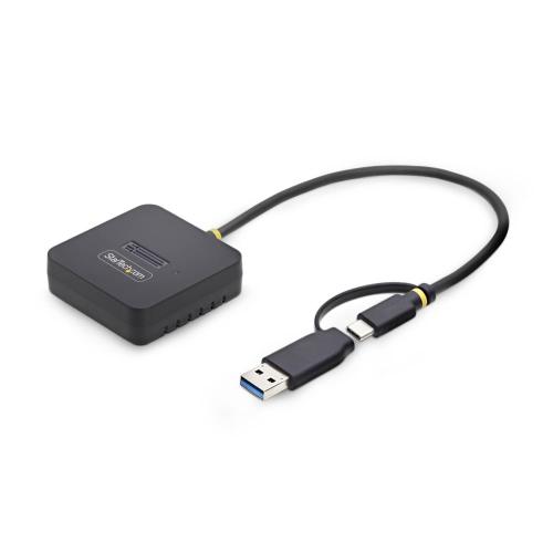 StarTech.com [1USB3-NVME-DOCK] M.2 NVMe SSDスタンド/USB-C USB-A接続/10Gbps/B+M M-Key/工具不要/Type-A Type-C対応 外付け 変換アダプター