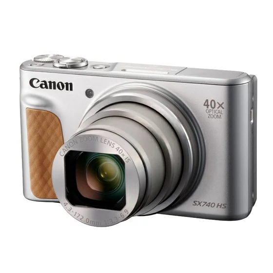 キヤノン  PowerShot Canon デジタルカメラ PowerShot SX740 HS(2030万画素/光学x40/シルバー)