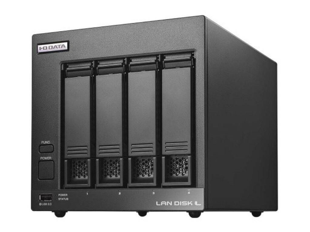 アイ・オー・データ機器 [HDL4-LV16] 法人向け4ドライブNAS(ネットワークHDD)5年保証 16TB