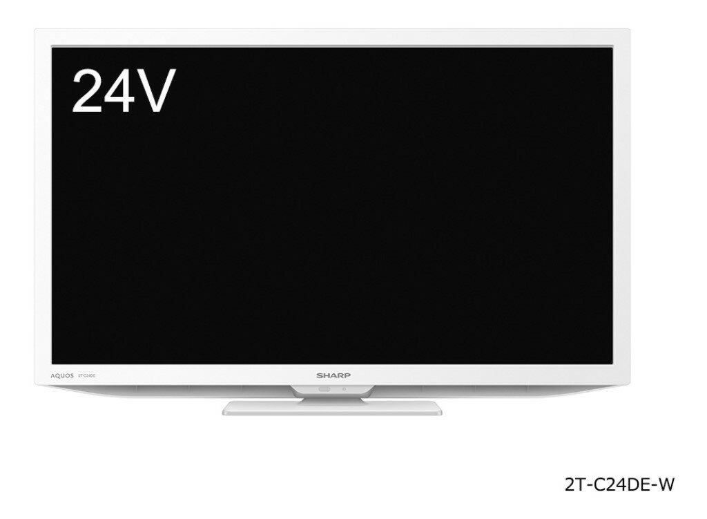 シャープ [2T-C24DE-W] 24インチ液晶テレビ ホワイト