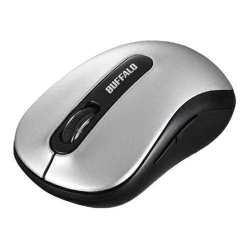 BUFFALO [BSMBW310SV] 無線 5ボタン BlueLEDマウス シルバー