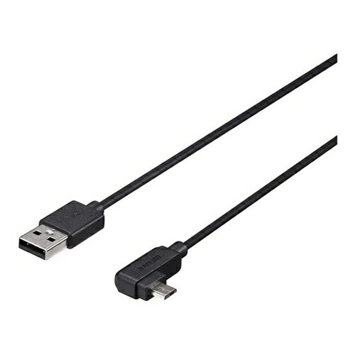 バッファロー  USB2.0 A-microB L字左向き 1.5m ブラック