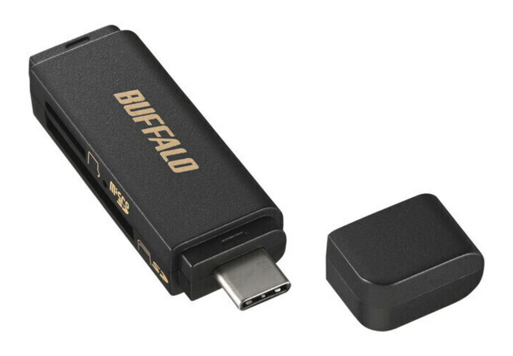 Хåե [BSCR120U3CBK] USB3.0 Type-C³ ɥ꡼ SDľޤ ֥å