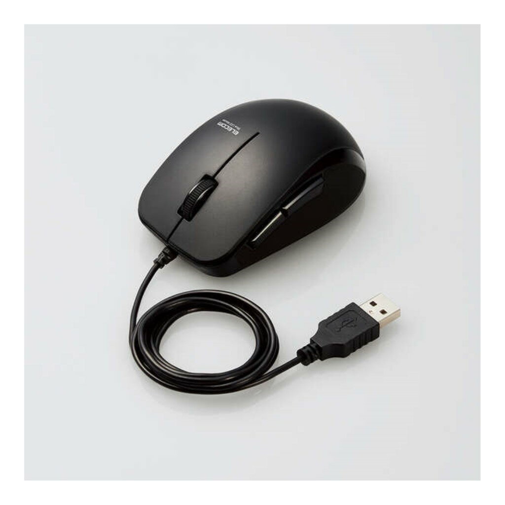 ���쥳�� [M-BL28UBKBK] BlueLED�ޥ���/ͭ��/5�ܥ���/�����ɥ�С�/����/�֥�å�