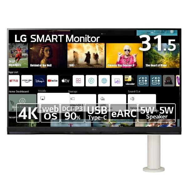 LG Electronics Japan [32SQ780S-W] 31.5르Υߥ 4Kޡȥ˥(3840x2...