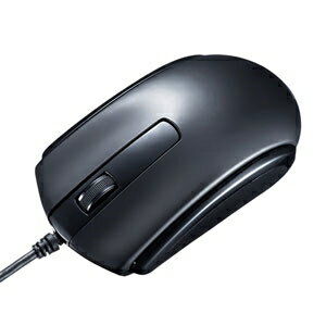 サンワサプライ MA-BLC158BK 有線Type-CブルーLEDマウス ブラック