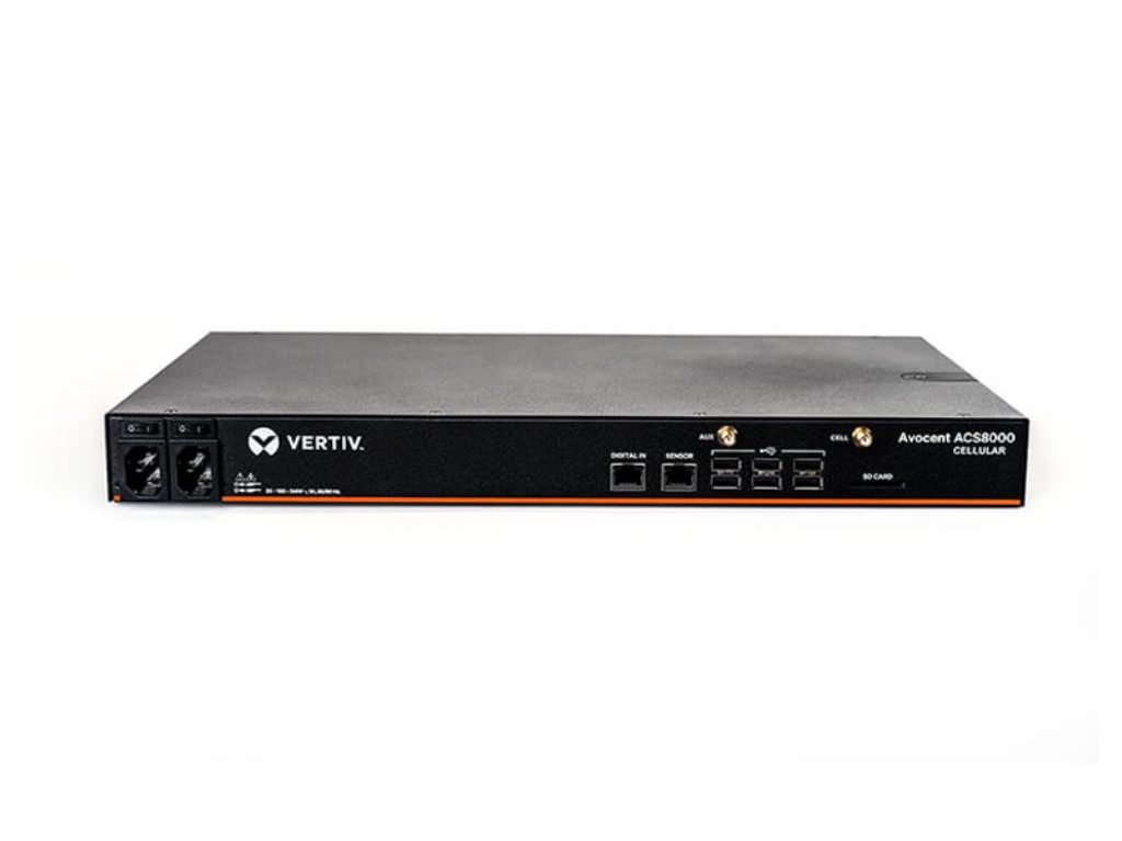 Vertiv [ACS8048DAC-404] Vertiv Avocent 1U シリアルコンソールサーバー デュアルAC電源48ポートモデル
