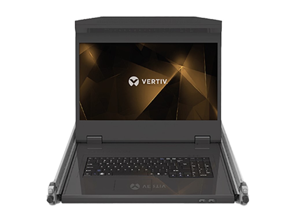 Vertiv [CLRA19KMM16D] Vertiv Avocent ラックマウントコンソール & IP-KVMスイッチ 18.5インチ フルHD対応 LCDモニター