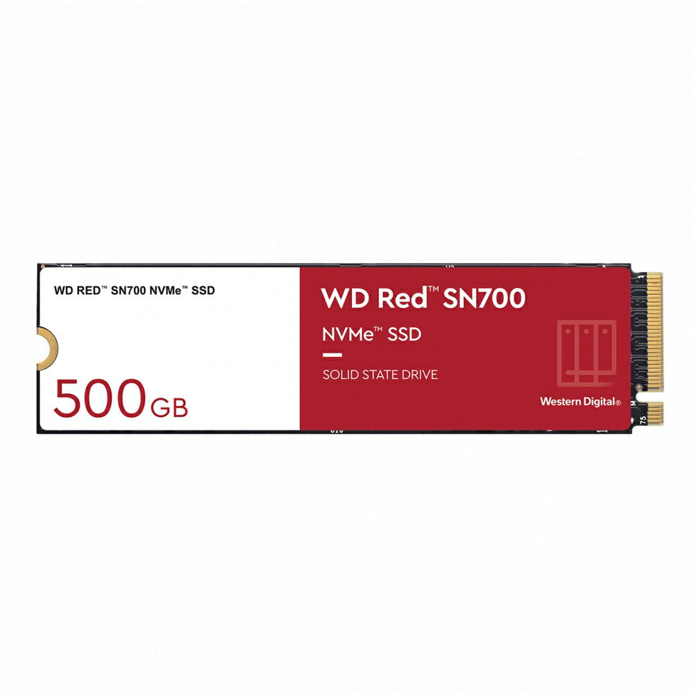 Rakuten - ウエスタンデジタル [WDS500G1R0C] WD Red SN700 NVMe SSD 500GB