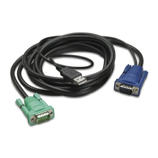 APC [AP5822] APC INTEGRATED LCD KVM USB CABLE-12 ft(3m)