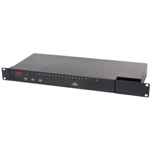 APC [KVM1116R] APC KVM 2G、Digital/IP、1 Remote/1 Local User、16 Ports with Virtual Media-FIPS 140-2