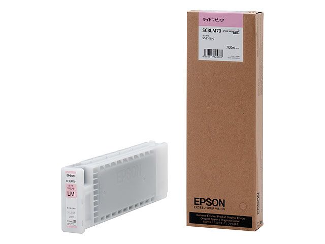 エプソン [SC3LM70] SC-S70650用 インクカートリッジ(ライトマゼンタ/700ml)