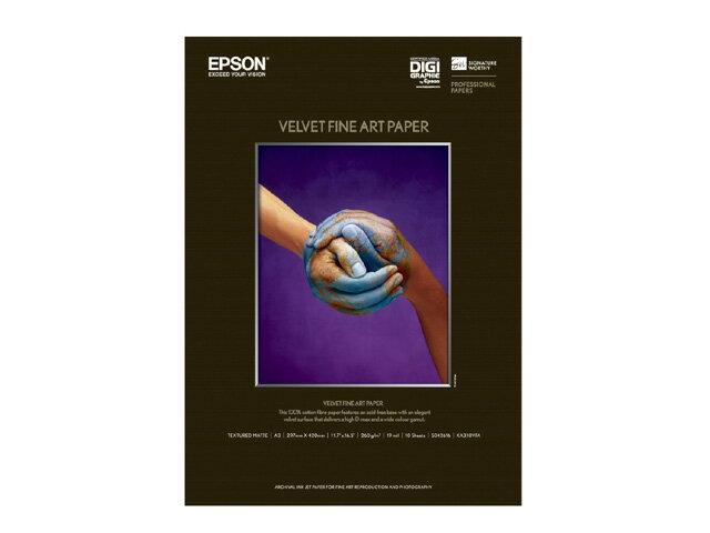 ���ץ��� [KA310VFA] Velvet Fine Art Paper A3 10��