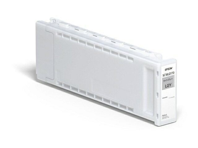 乐天商城 - エプソン [SC18LGY70] インクカートリッジ(ライトグレー/700ml)