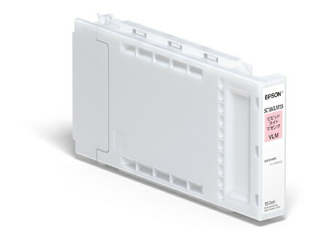 エプソン [SC18VLM15] インクカートリッジ(ビビッドライトマゼンタ/150ml)