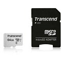 トランセンドジャパン [TS64GUSD300S-A] 64GB UHS-I U1 microSD with AdapterTLC