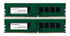 ץ󥹥ȥ [PDD4/2666-4GX2] 8GB(4GB 2)PC4-21300(DDR4-2666)288PIN UDIMM