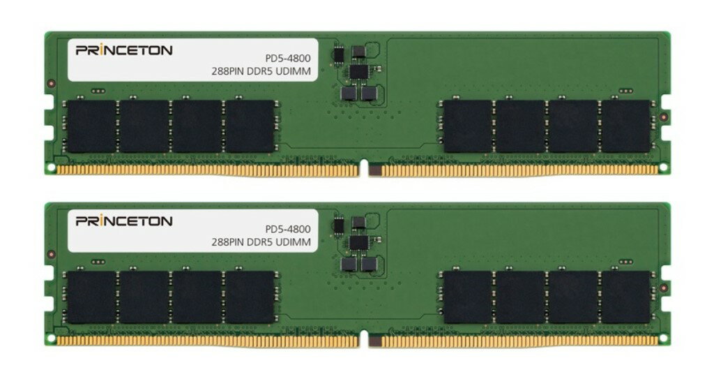 ץ󥹥ȥ [PD5-4800-16GX2] 32GB(16GB 2)DDR5-4800 288PIN UDIMM