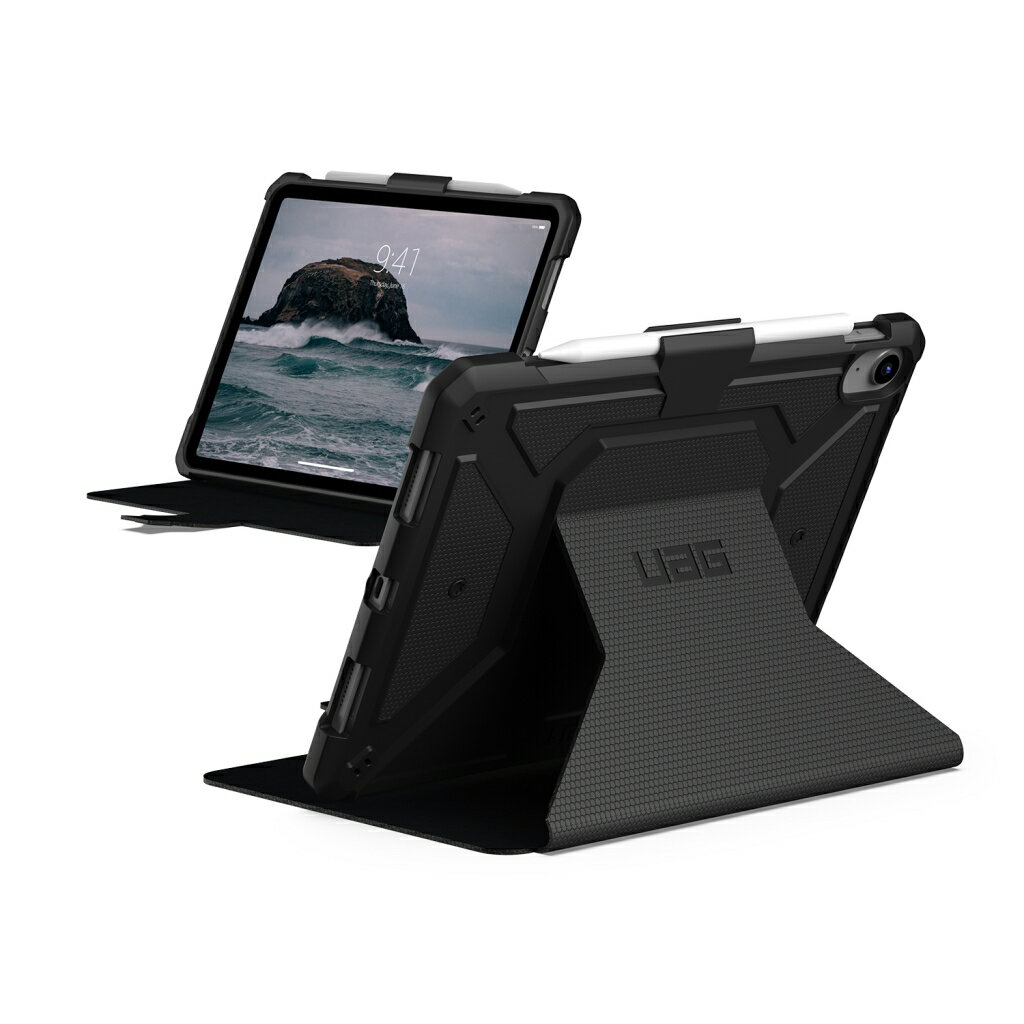 プリンストン [UAG-IPD10F-BK] UAG社製iPad(第10世代)用METROPOLIS Case(ブラック)