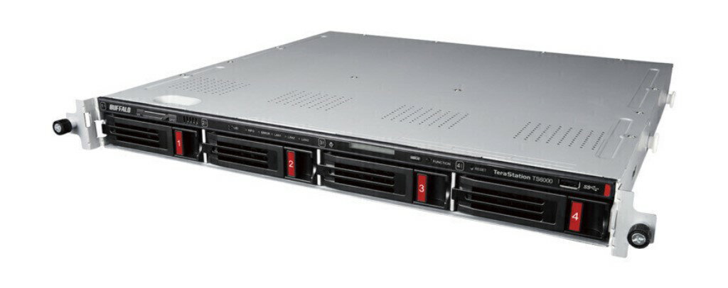 バッファロー [TS6400RN4804] TeraStation TS6000シリーズ 4ベイ ラックマウント48TB