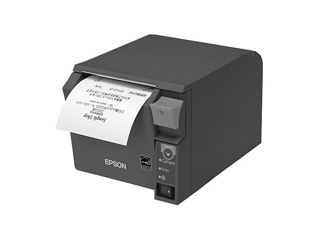 エプソン [TM702UE232] レシートプリンター TM-T70II(ラインサーマル/LAN/USB2.0/80mm幅/オートカッタ..