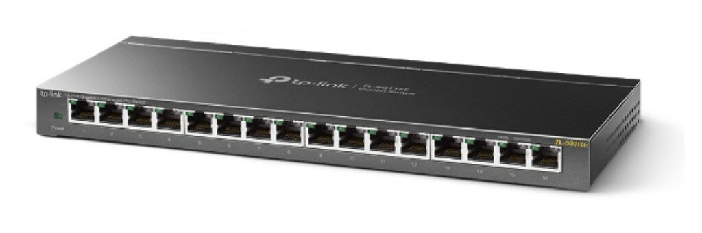 TP-Link [TL-SG116E] 16ポート ギガビット アンマネージド プロ スイッチ