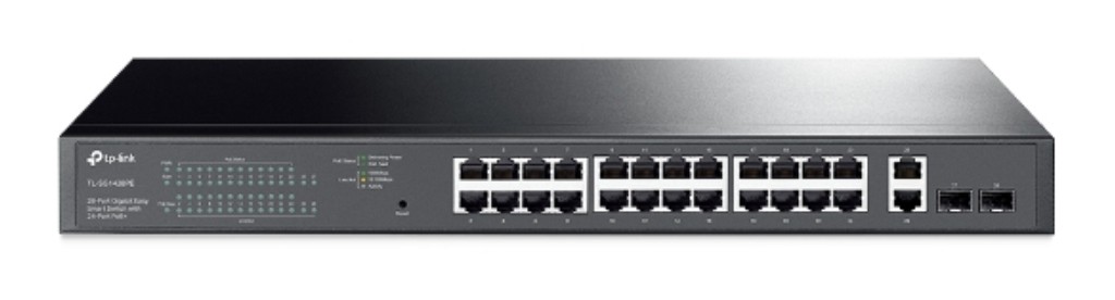 Other - TP-Link [TL-SG1428PE] JetStream 28ポート ギガビット イージースマートスイッチ(24 PoE+ポート搭載)