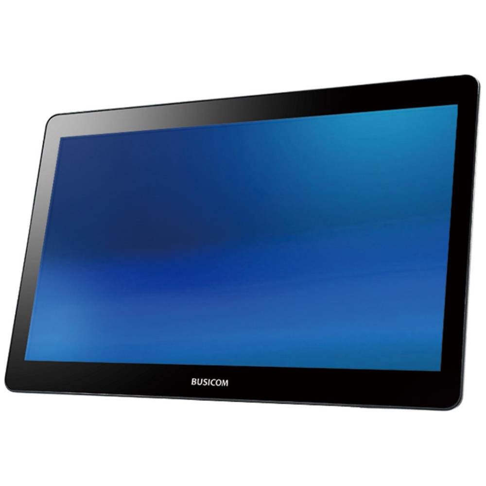 ビジコム [BC-SD15T-C-B] 15.6インチLCDタッチパネルモニター(静電容量・Type-C・黒) スタンド無し