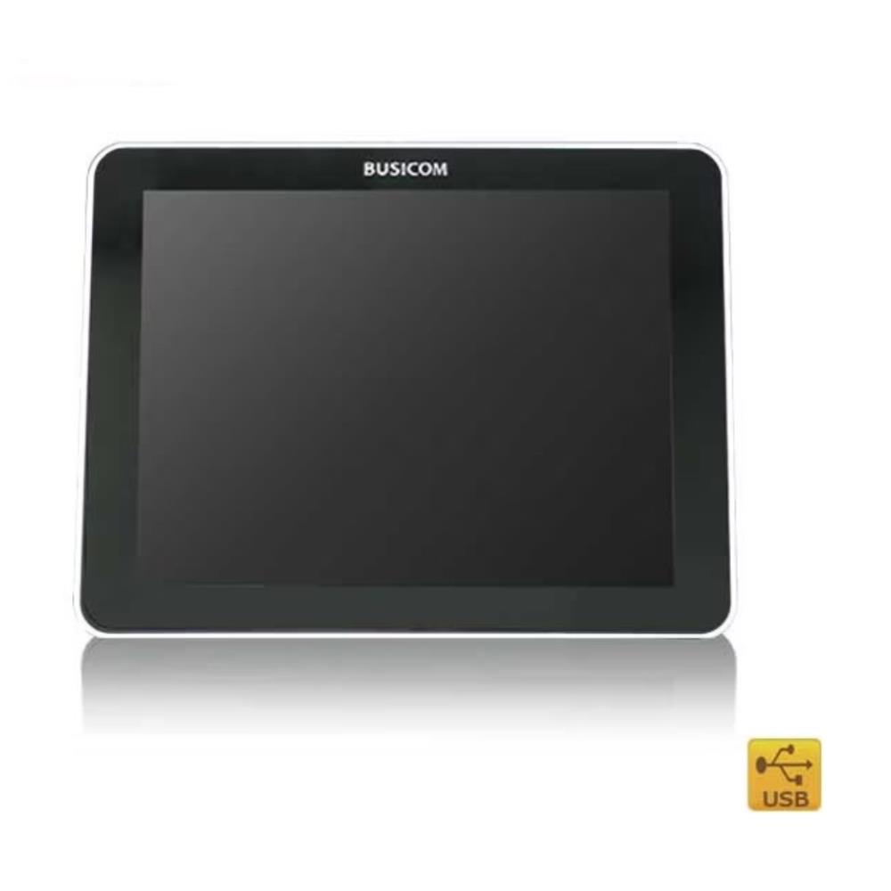 ビジコム [BC-SD10T2-WS] 9.7インチタッチパネルディスプレイ(静電容量方式・USB・白) スタンド無し