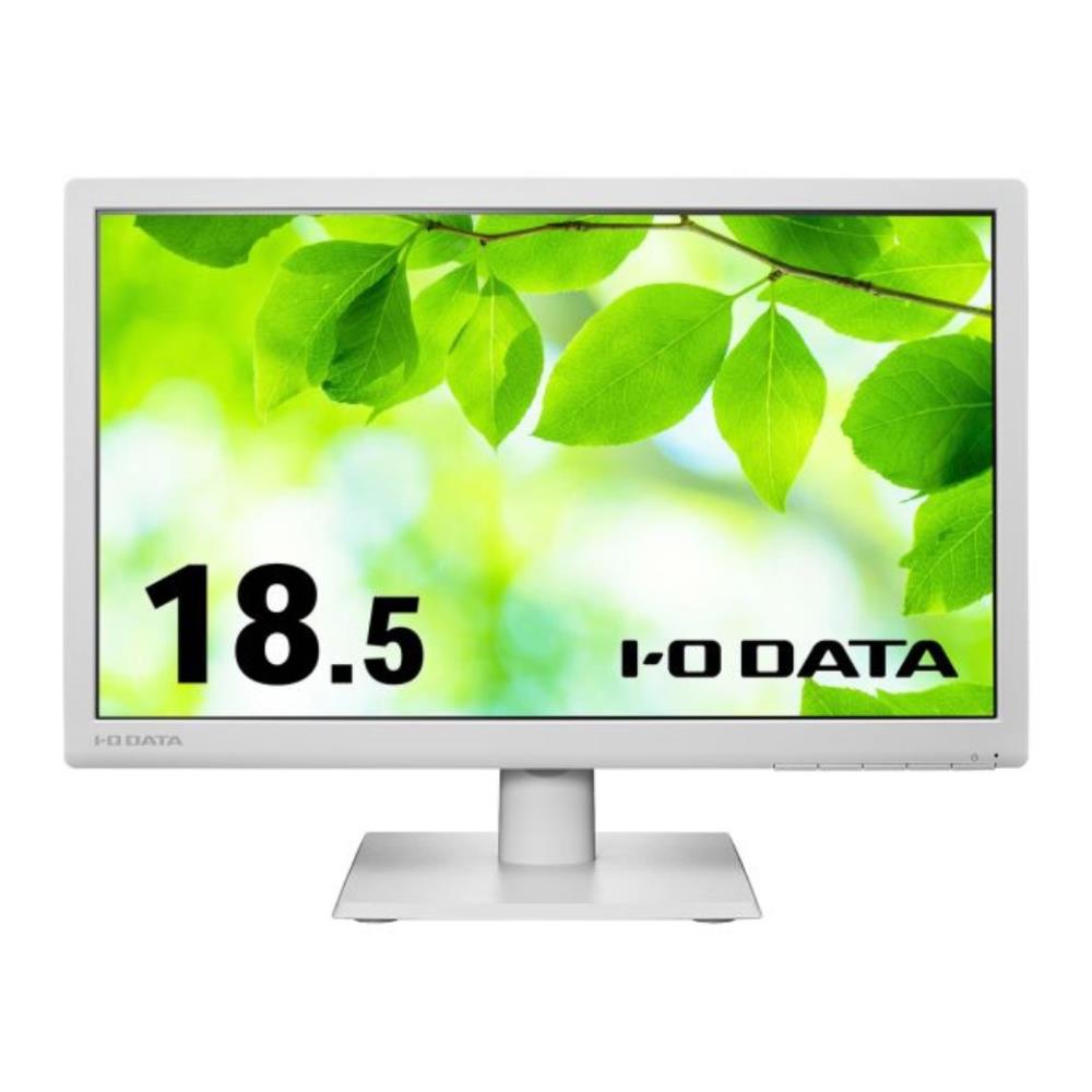 アイ・オー・データ機器 [LCD-AH191EDW-AG] 「5年保証」ブルーリダクション機能&フリッカーレス設計採用18.5型ワイド液晶 抗菌 白