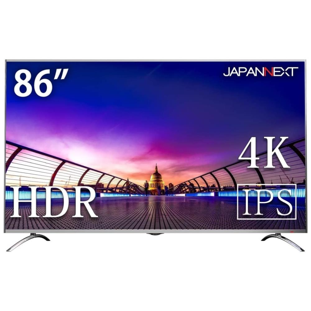 ジャパンネクスト [JN-IPS8600UHDR-KG] 強化ガラス仕様4K86インチ液晶ディスプレイUHD 2年保証
