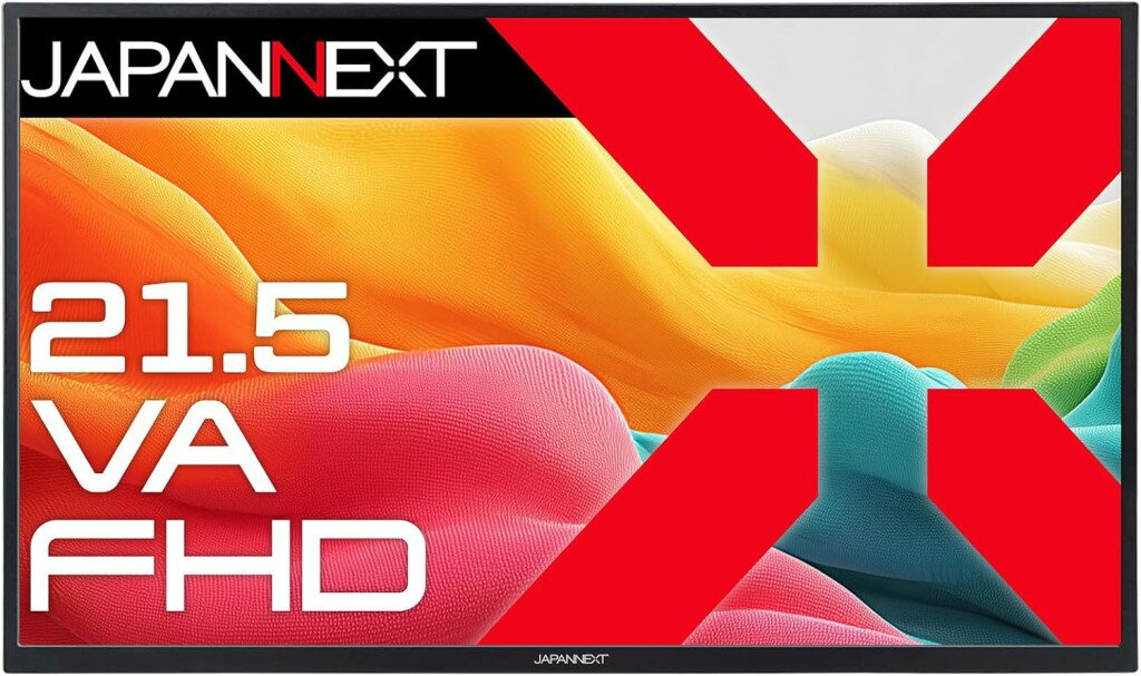 ジャパンネクスト [JN-MD-V215F] 21.5インチ ワイド モバイルディスプレイ(1920x1080/VA/miniHDMI/TypeCx2/スピーカー/非光沢/2年保証)