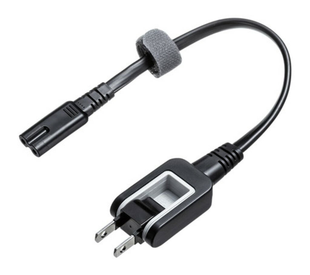 サンワサプライ [KB-DM2S12A-02] メガネ型コネクタ対応電源コード