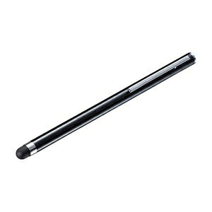 サンワサプライ [PDA-PEN54BK] シリコンゴムタッチペン(ブラック・先端直径6mm)