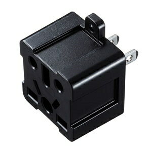 サンワサプライ [TR-AD6BK] 日本専用マルチタイプ電源変換アダプタ ブラック