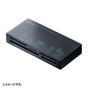 サンワサプライ [ADR-3ML50BK] USB3.1 マルチカードリーダー ブラック
