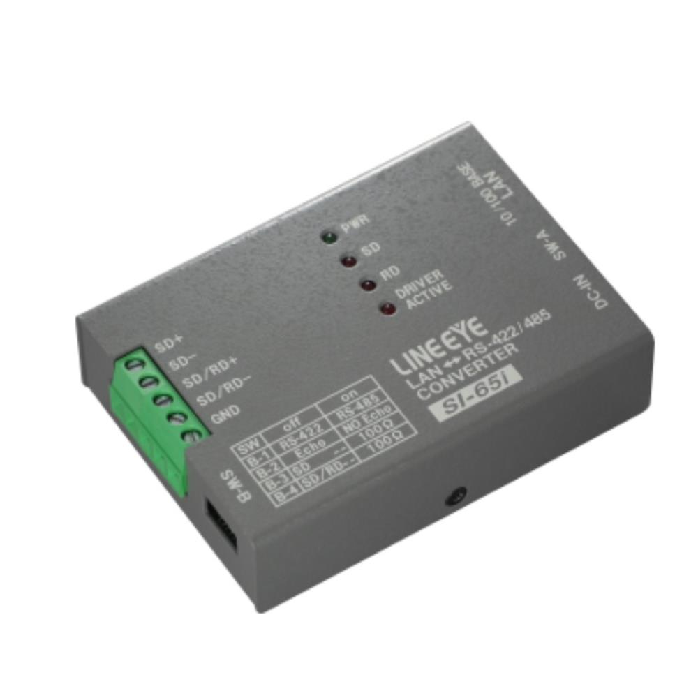 樂天商城 - ラインアイ [SI-65I] インターフェースコンバータ LAN = RS-422/485 絶縁タイプ