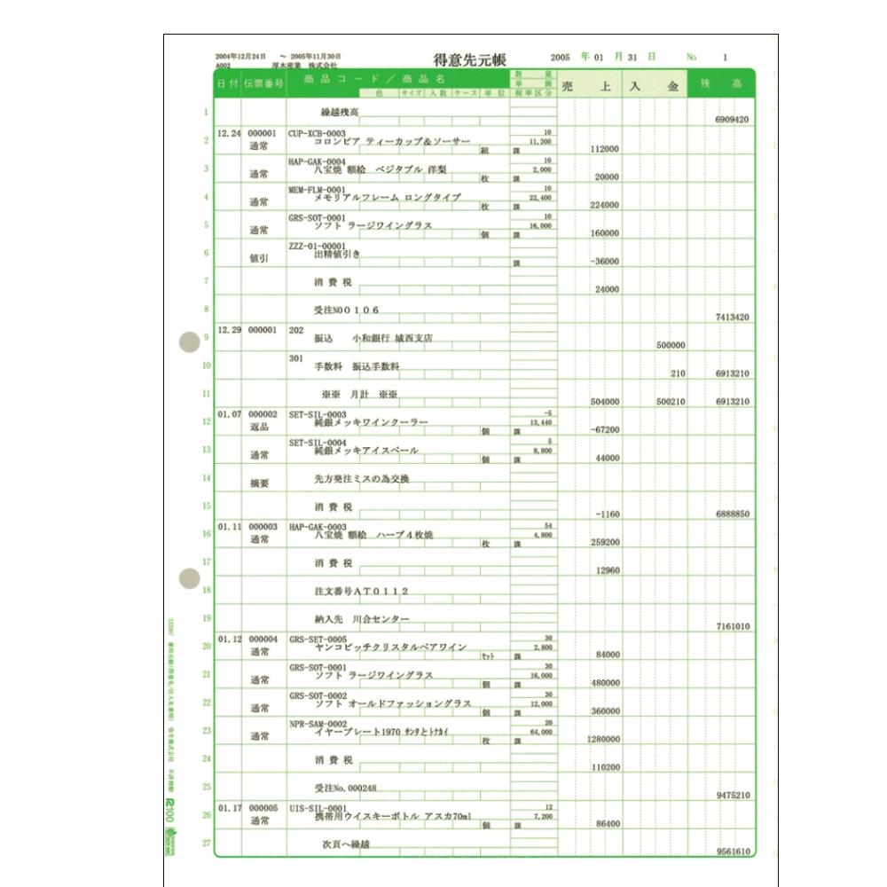 弥生 [332007] 332007 兼用元帳
