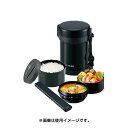 象印 ZOJIRUSHI SL-GH18-BA ステンレスランチジャー お・べ・ん・と ブラック