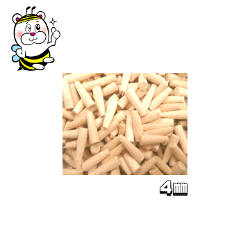 砲弾型 木栓 直径4mm TP-4013 木の穴埋め 木材補修用に