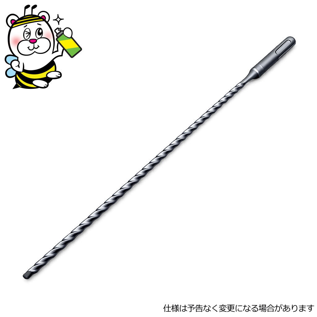 ▼ 製品特徴 株式会社ミヤナガのデルタゴンビットSDSプラスです。 白蟻防除で必要となる玄関土間、ポーチ下の土壌へ薬剤注入する際に使用するロングタイプビットです。 軽量型ハンマードリル用です。 ▼ 商品内容 製品名：デルタゴンビットSDSプラス サイズ：刃先径5.0×有効長250mm×全長316mm、刃先径6.0×有効長250mm×全長316mm 適合ドリル：軽量型ハンマードリル 用途：コンクリート、石材兼用 販売元：株式会社ミヤナガ