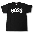 BOSS 筆で書いた文字Tシャツ(4)