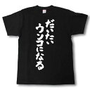 だいたいウンコになる 筆で書いた文字Tシャツ