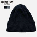 HUNTISM ハンティズム Merino Knit Watch ニット帽 htm243012 ブランド ワッチ 帽子 メンズ レディース ウール メリノウール 吸湿 速乾 ニットキャップ ワッチ帽子 ワッチキャップ おしゃれ 無地 防寒 可愛い 大人 ブラック 黒 グレー 2025 春 春夏 夏