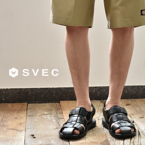 グルカサンダル サンダル メンズ おしゃれ ブランド SVEC シュベック カメサンダル コンフォートサンダ..