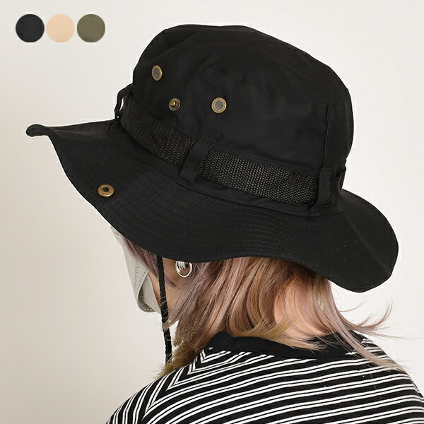 サファリハット レディース メンズ 登山 アドベンチャーハット つば広 ハット 帽子 収納 ぼうし おしゃ..