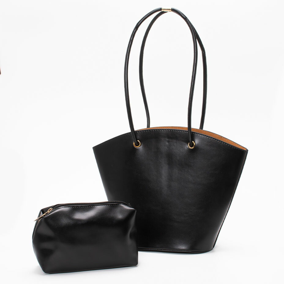 【訳あり】【在庫処分】【アウトレット】 トート レディース バッグ 縦長 セクター トートバッグ 大きめ 大人可愛い 持ち手 長め 通勤 かわいい 可愛い おしゃれ ビジネス カジュアル 大人 ポーチ付き お出かけ 無地 ブラック 黒 ホワイト 白 鞄 かばん 2025 秋 秋冬 冬 3